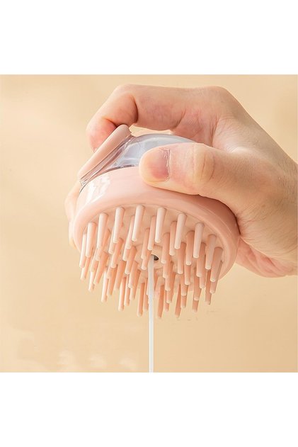 Nwn-93 Hair Washing Bottle with Shampoo Container and Comb - Scalp Massage Comb Soft