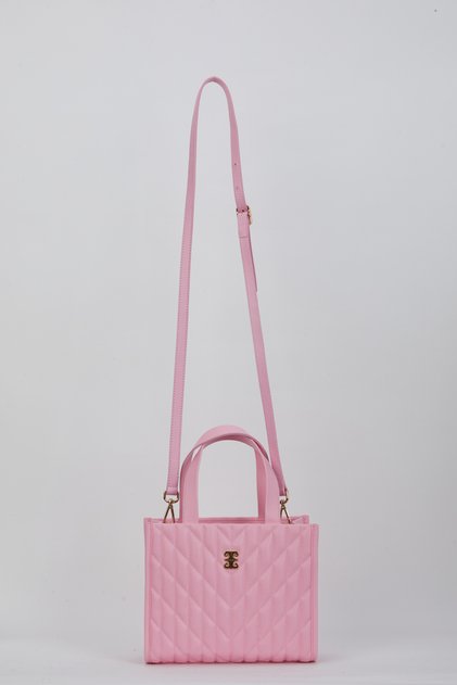 Pink Women's Shoulder Bag 05PO24Y1867