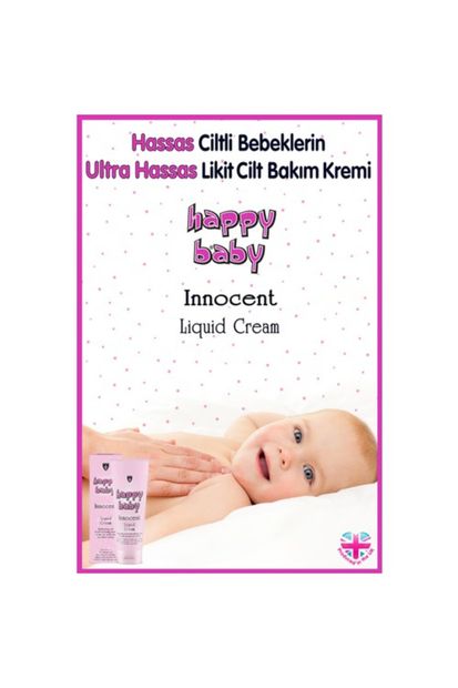Happy Baby Innocent Yeni Doğan Likit Vücut Kremi 100 ml - 3