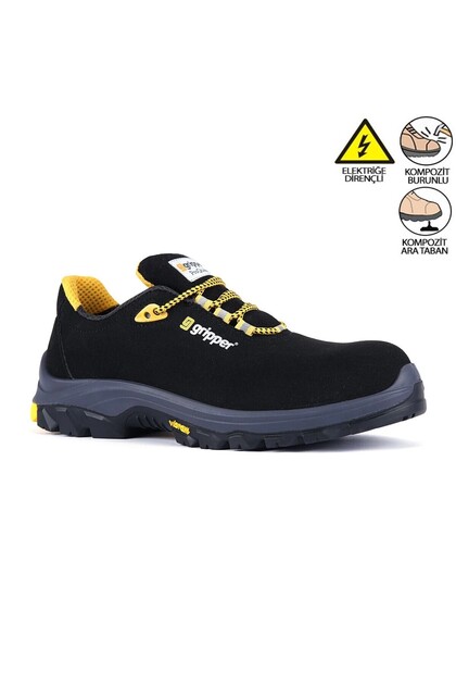 Mekap Gripper Gpr-55 S3 Hro 300 Derece Sıcağa Dayanıklı Yanmaz Tabanlı Elektrikçi İş Ayakkabısı