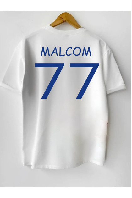 AL HILAL RSL X MALCOM 77 BACK DETAIL SPECIAL DESIGN FAN T-SHIRT