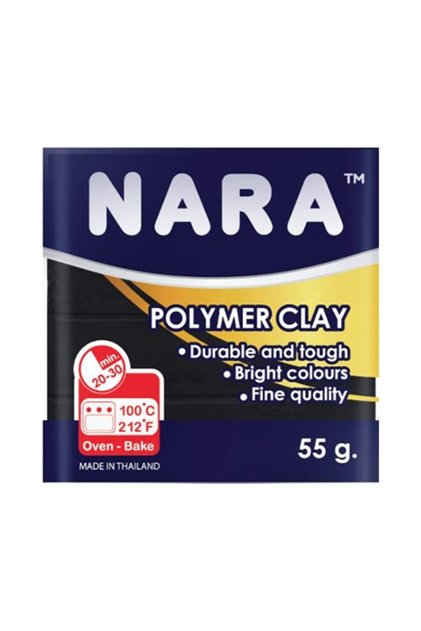 Polimer Kil 55 Gram Siyah-black Polymer Clay Pm24 (proto Üreticisinden)