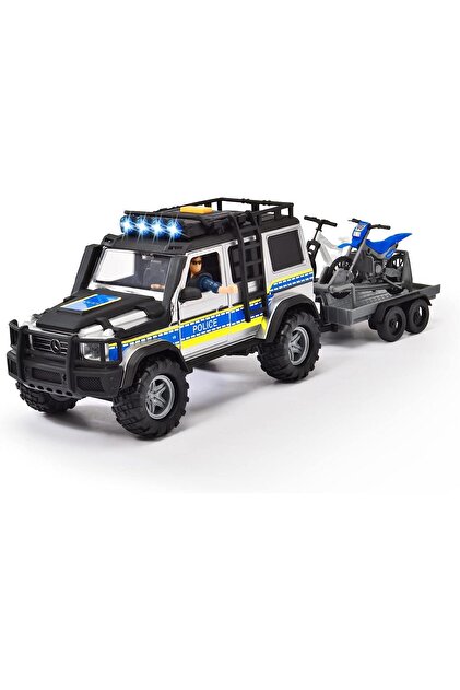 Genel Markalar Mercedes Polis Arabası Seti - 1