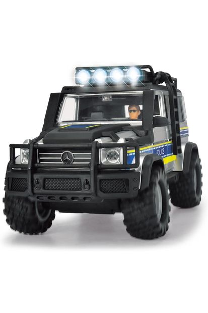 Genel Markalar Mercedes Polis Arabası Seti - 8