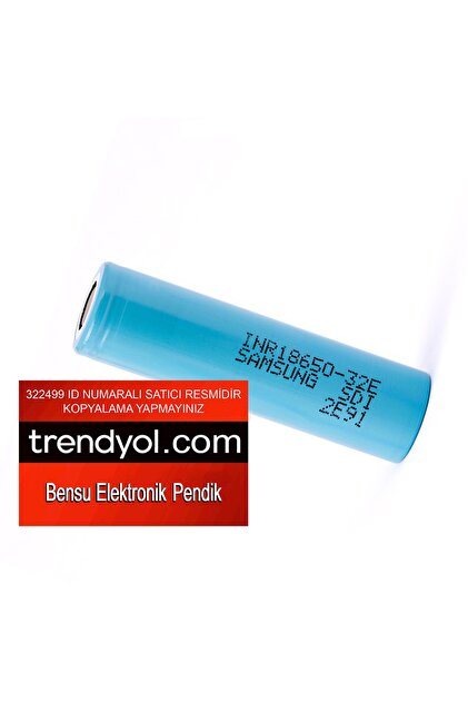 Samsung PUNTALI 18650 SAMSUNG 18650 PİL SAMSUNG INR18650-32E