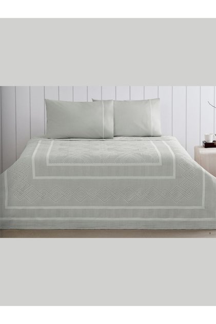 Pique Set Jacquard Anetta Gray Single Person