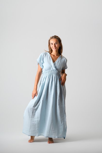 Bohemian Muslin Dress