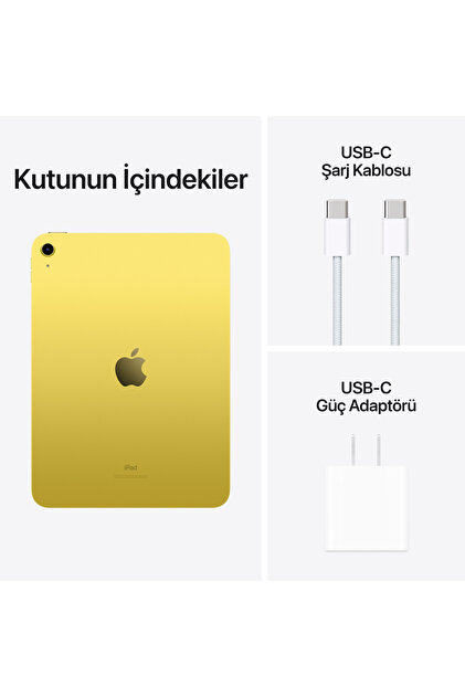 Apple Ipad 10. Nesil 10.9 Inç Wi-fi + Cellular 256gb Mq6v3tu/a