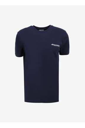 【DISCOVERY EXPEDITION】 Main Crew Outdoor T-Shirt‐GREY Discovery Expedition Antrasit Erkek Bisiklet Yaka Basic