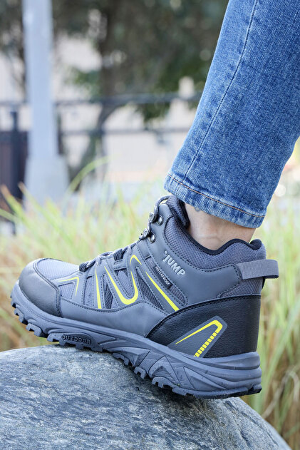 Jump 28682 Siyah - Yeşil Erkek Su Geçirmez Outdoor Bot Spor