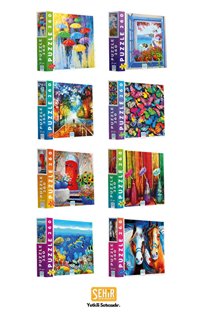 CA Games Okyanus ve Balıklar 260 Parça 33x48cm Çocuk ve Yetişkin