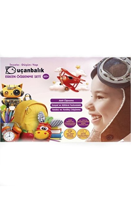 Uçanbalık Yayıncılık Uçanbalık 2025 Okul Öncesi 60+ Erken Öğrenme