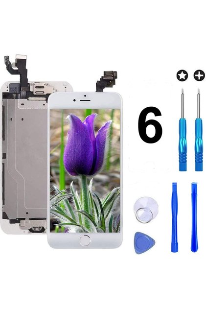 İphone 6 Uyumlu 6g Lcd Ekran Dokunmatik Beyaz BRF-4520179