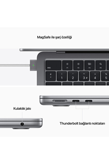 Apple MacBookAirM2 8GB256GBスペースグレー【訳有り】 Apple MacBook Air MLXX3TU-A M2 8GB RAM 512GB RAM macOS Monterey