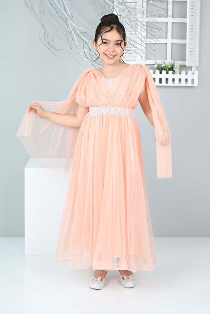 green emerald velvet dress Light Blue Graduation Dress with A Flounce Pre-Order Size 5t-6 / Ivory