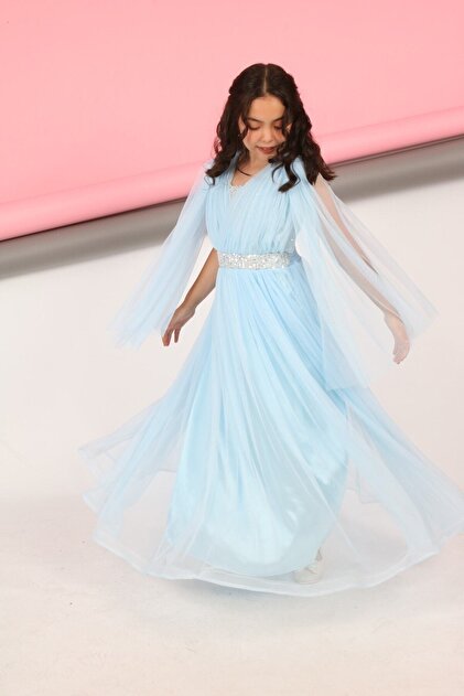 Asortix Girl's Evening Dress Graduation Dress with Sequin Sequin Embroidery 8 Years-9 Years-10 Years-11 Years-12 Years-13 Years Old- Trendyol Asortix Girl's Evening Dress Graduation Dress with Sequin Sequin Embroidery 8 Years-9 Years-10 Years-11 Years-12 Years-13 Years Old- Trendyol