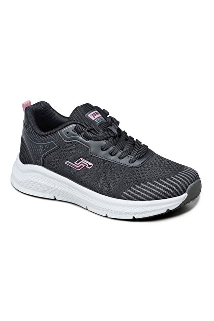 Jump 28082 B-Black L.Salmon Kadın Yürüyüş Ayakkabısı Siyah