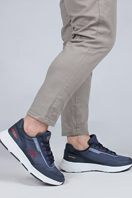 U　38 Jump 27686 Lacivert - Indigo Mavi Erkek Sneaker Günlük Spor
