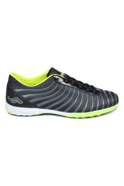 28368 Black - Neon Green Astroturf Football Boots