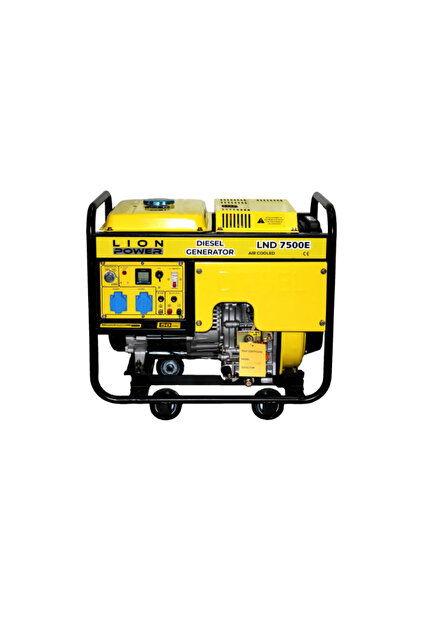 LION POWER LND 7500E Lion Power 6,9 kVA Dizel Jeneratör - Fiyatı