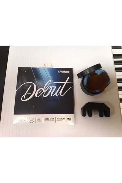 مجموعة D'Addario D310 Debut 4/4 سلسلة كمان (متوسطة)