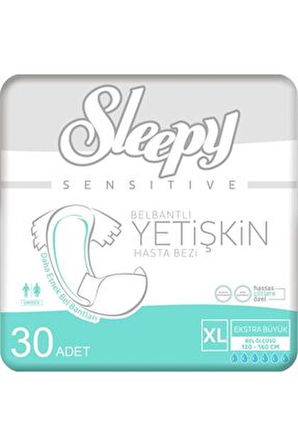 Sleepy 2'li Xlarge Yetişkin Hasta Bezi 30x2 (60 ADET) - Fiyatı