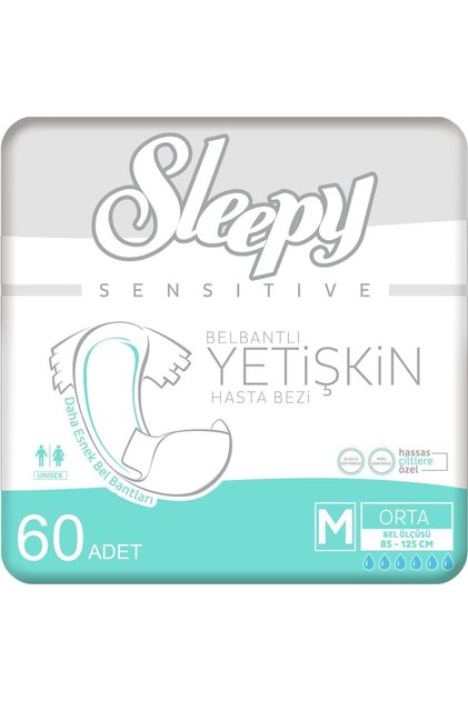2'li Medium Yetişkin Hasta Bezi 30x2 (60 ADET)