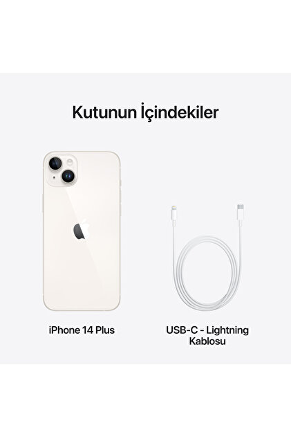 Apple iPhone 14 Plus 256 GB Yıldız Işığı - Fiyatı, Yorumları