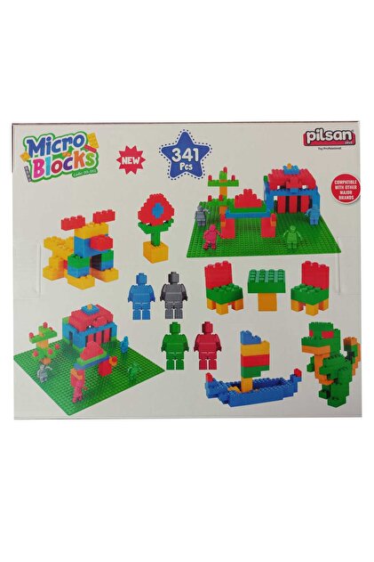 PİLSAN Pilsan Akrobat Adamlı Micro Blok 341 Parça 03512 - Fiyatı