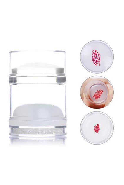 Çift Silikonlu Stamping Baskı Ve French Uygulama Mühürü 009