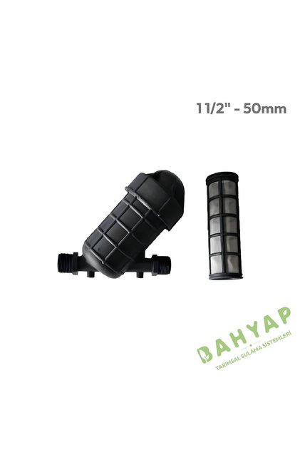 Drip Irrigation Plastic Mini Filter 1 1/2" 50mm