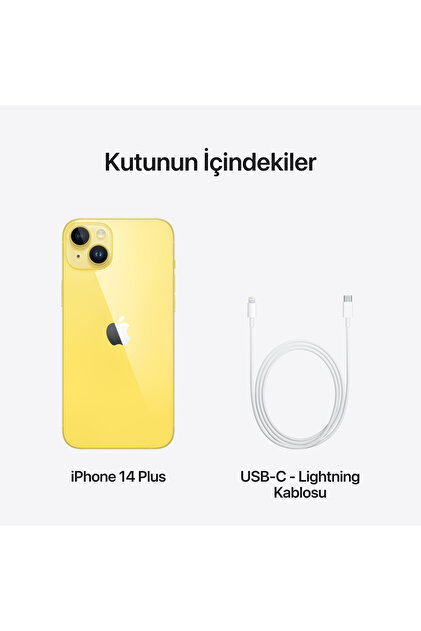 Apple iPhone 14 Plus 256 GB Sarı - Fiyatı, Yorumları