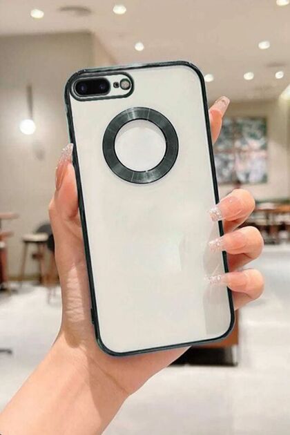 iPhone 7 Plus / 8 Plus Clear Soft Silicone Cover Phone Case with Camera Lens Protection Back