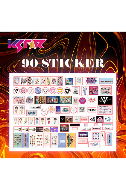 KSTAR Seventeen Promo Albüm (POSTER - STİCKER - FOTOKART) Kpop