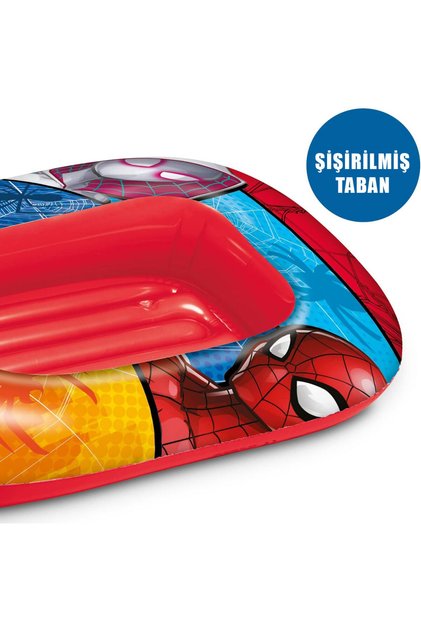 Spiderman Frozen Şişme Bot - Şişirilmiş Tabanlı Çocuk için Şişme Bot 112 cm - plaj deniz havuz için