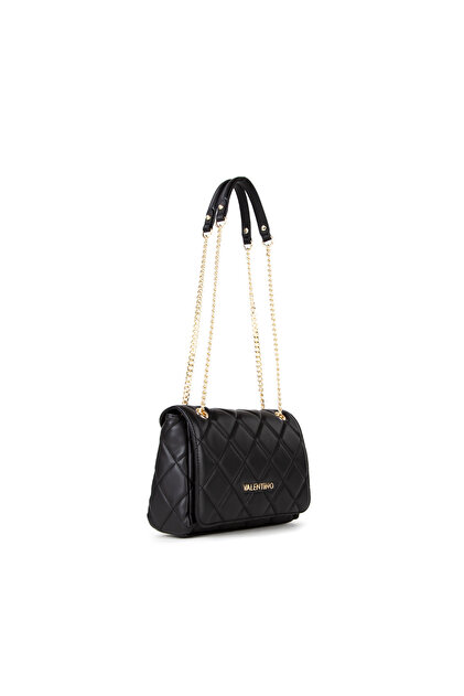 Valentino Siyah Kadın 9x25,5x17 cm Çapraz Çanta VBS3KK02R550