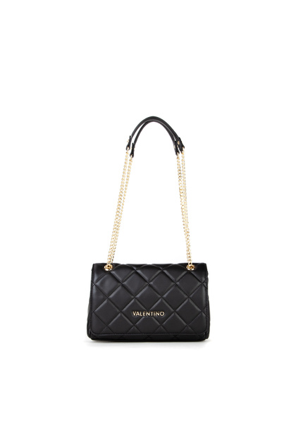 Valentino Siyah Kadın 9x25,5x17 cm Çapraz Çanta VBS3KK02R550
