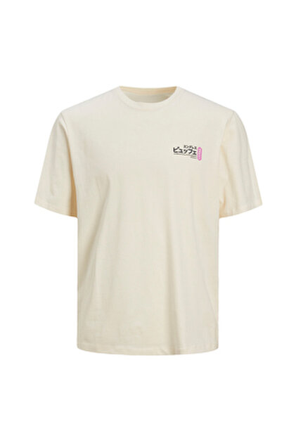 JACK & JONES Joralmeria Palms Tee SS Crew Neck Fst Uomo