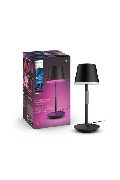 Philips Hue Go Belle Taşınabilir Masa Lambası - Siyah - Fiyatı