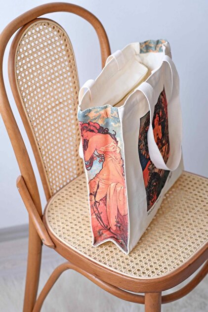 bukashops Monaco Monte Carlo Tote Bag Kanvas Çanta - Fiyatı, Yorumları
