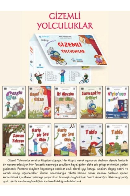 gizemli yolculuklar serisi (10kitap)