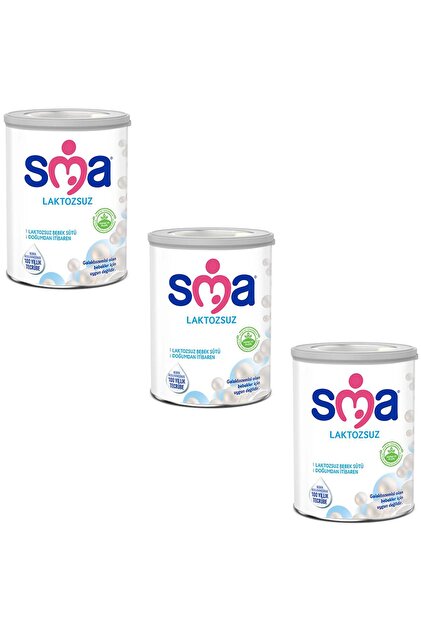 mm sugar Baby milk 800% 羊 SMA Laktozsuz Bebek Sütü 400 gr 3 Adet - Fiyatı, Yorumları