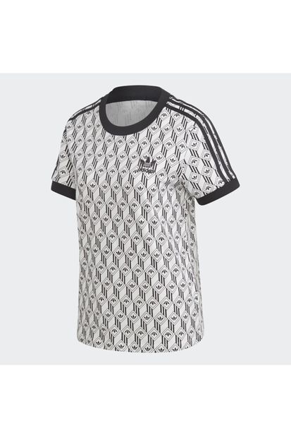 adidas Kadın T-shirt 3 Strıpes Tee Fm1070 - 6