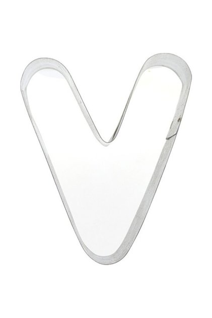 Partibulutu V Letter Cookie Mold