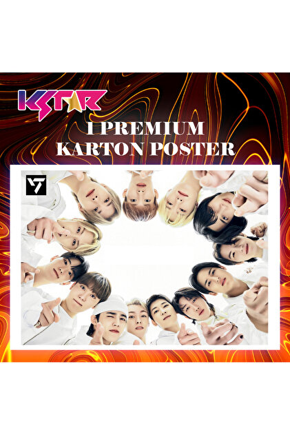 KSTAR Seventeen Promo Albüm (POSTER - STİCKER - FOTOKART) Kpop