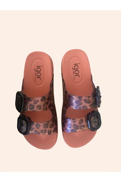 Igor Habana Brillo Leopard Slippers S10336