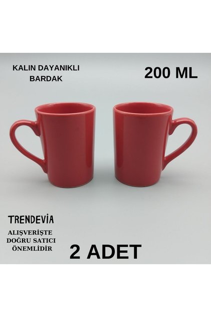 2 ADET Kahve Kupası Kupa Bardak