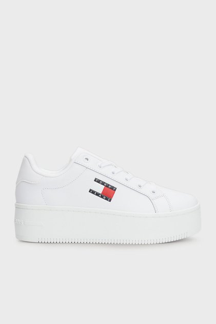 Platform Deri Sneaker Ayakkabı AYAKKABI EN0EN02518 YBS