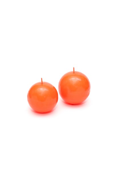 2li Turuncu Top Mum Seti(7 CM-8 CM)
