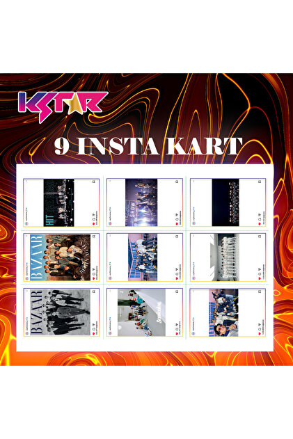 KSTAR Seventeen Promo Albüm (POSTER - STİCKER - FOTOKART) Kpop